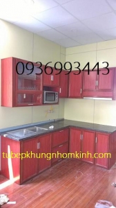 thiet ke tu bep nhom van go