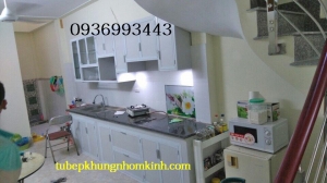 tu bep nhom son tinh dien