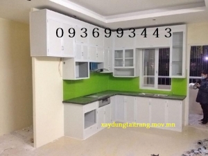 tu bep nhom son tinh dien