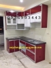 thiết kế tủ bếp nhôm cánh Acrylic - anh 1
