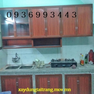thiet ke tu bep nhom van go