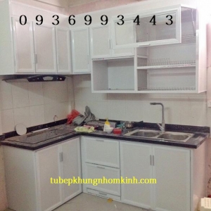 tu bep nhom son tinh dien
