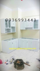 tu bep nhom son tinh dien