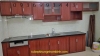 Tủ bếp nhôm vân gỗ chữ I - anh 1