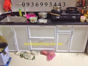 tu bep nhom son tinh dien