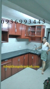 thiet ke tu bep nhom van go