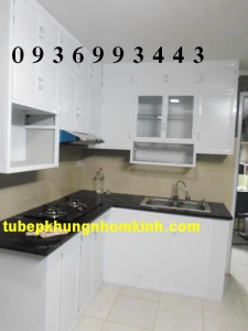 tu bep nhom son tinh dien