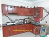 tủ bếp nhôm vân gỗ - anh 1