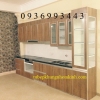 thiết kế tủ bếp thùng gỗ nhựa cánh Laminate đẹp - anh 1